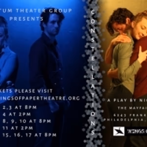 Quantum Theater Group & Wings Of Paper Theatre Co. Present CONSTELLATIONS Photo