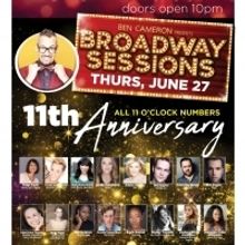Broadway Sessions Celebrates 11th Anniversary With All Star Concert