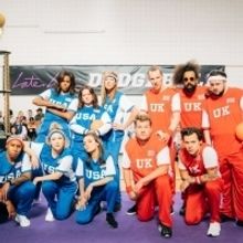 VIDEO: James Corden and Michelle Obama Square Off in a US vs. UK Dodgeball Match