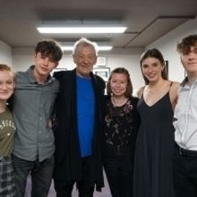 Young Actors Get Masterclass From Sir Ian McKellen at Exeter Northcott Theatre