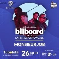 Monsieur Job to Perform at the Colombia Billboard Latin Music Showcase