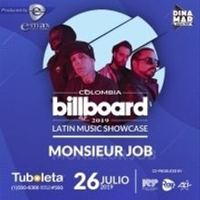 Monsieur Job to Perform at the Colombia Billboard Latin Music Showcase
