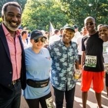 Photo Flash: Norm Lewis Sings the National Anthem at the 17th Annual Achilles Hope an