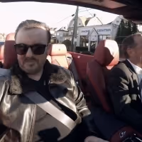 VIDEO: Netflix Shares Clip From New Ricky Gervais Episode of COMEDIANS IN CARS Video