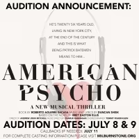 Auditions Announced For AMERICAN PSYCHO The Musical!