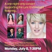 Inaugural Lyric Spotlight Concert Presented One Night Only, July 8