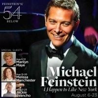 Michael Feinstein to Be Joined by Marilyn Maye and More This August at 54 Below