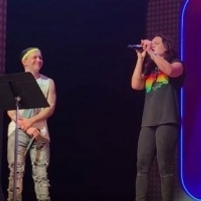 VIDEO: Lolo (Lauren Pritchard) and Gerard Canonico Sing 'Anymore' by Joe Iconis at BE MORE CHILL's Post-Show Hang