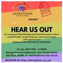 BWW Previews: Activism Play Reading HEAR US OUT at RUANG KOMUNAL INDONESIA