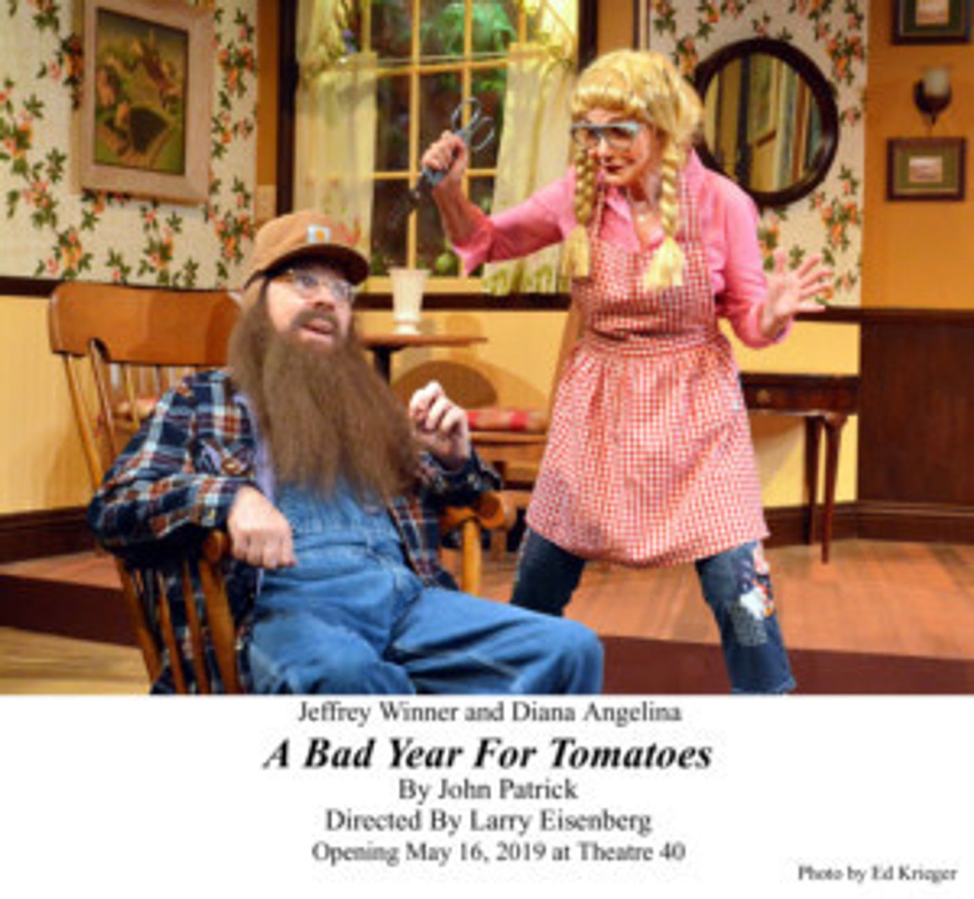 Review: Three Door Farce A BAD YEAR FOR TOMATOES Inspires Lots of Laughter Inside Theatre 40  Image