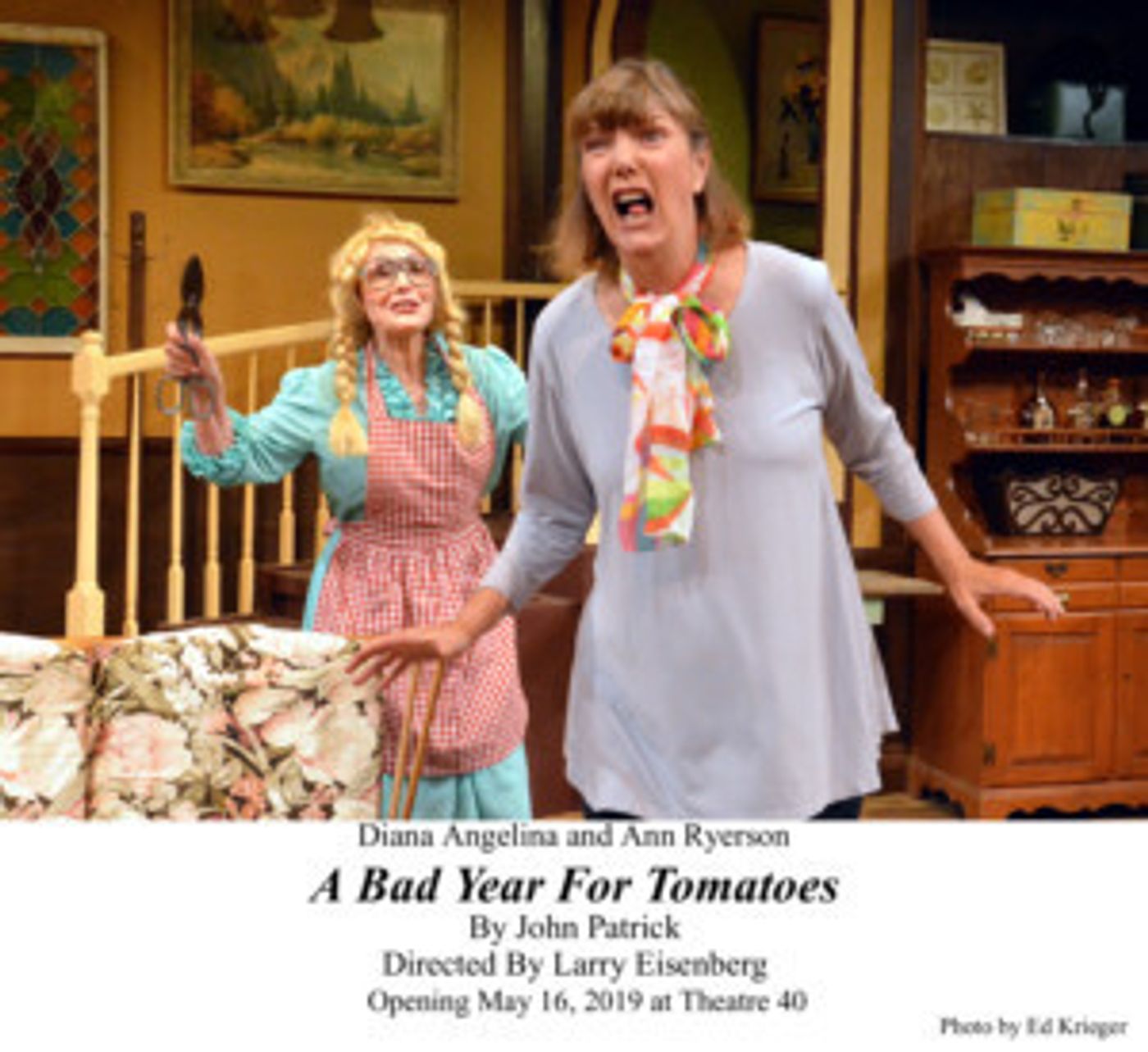 Review: Three Door Farce A BAD YEAR FOR TOMATOES Inspires Lots of Laughter Inside Theatre 40  Image