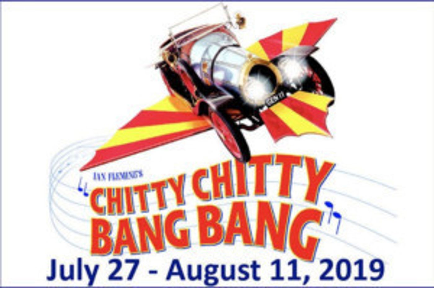 CHITTY CHITTY BANG BANG to Play at Civic Theatre  Image