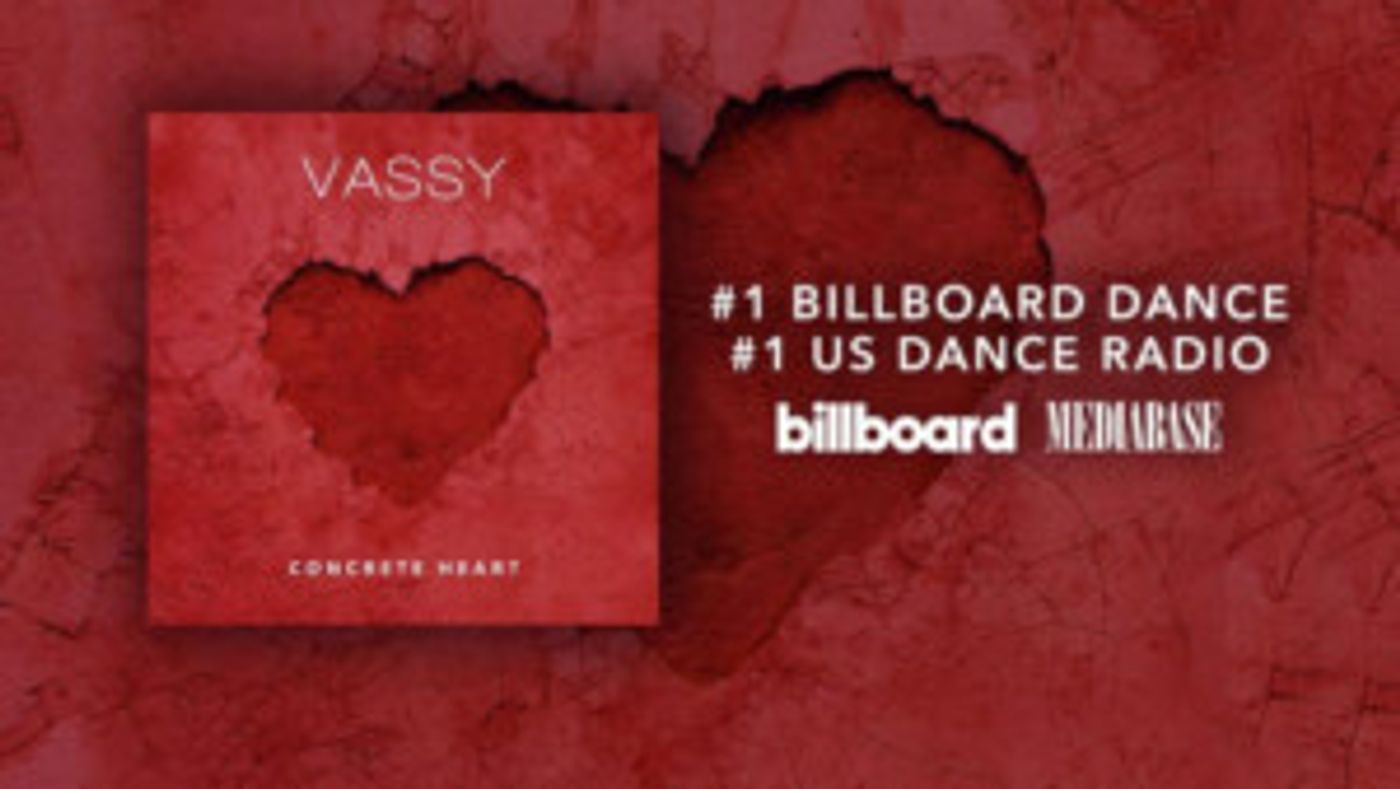 Vassy Returns To #1 With CONCRETE HEART Vassy Returns To #1 With CONCRETE HEART Image