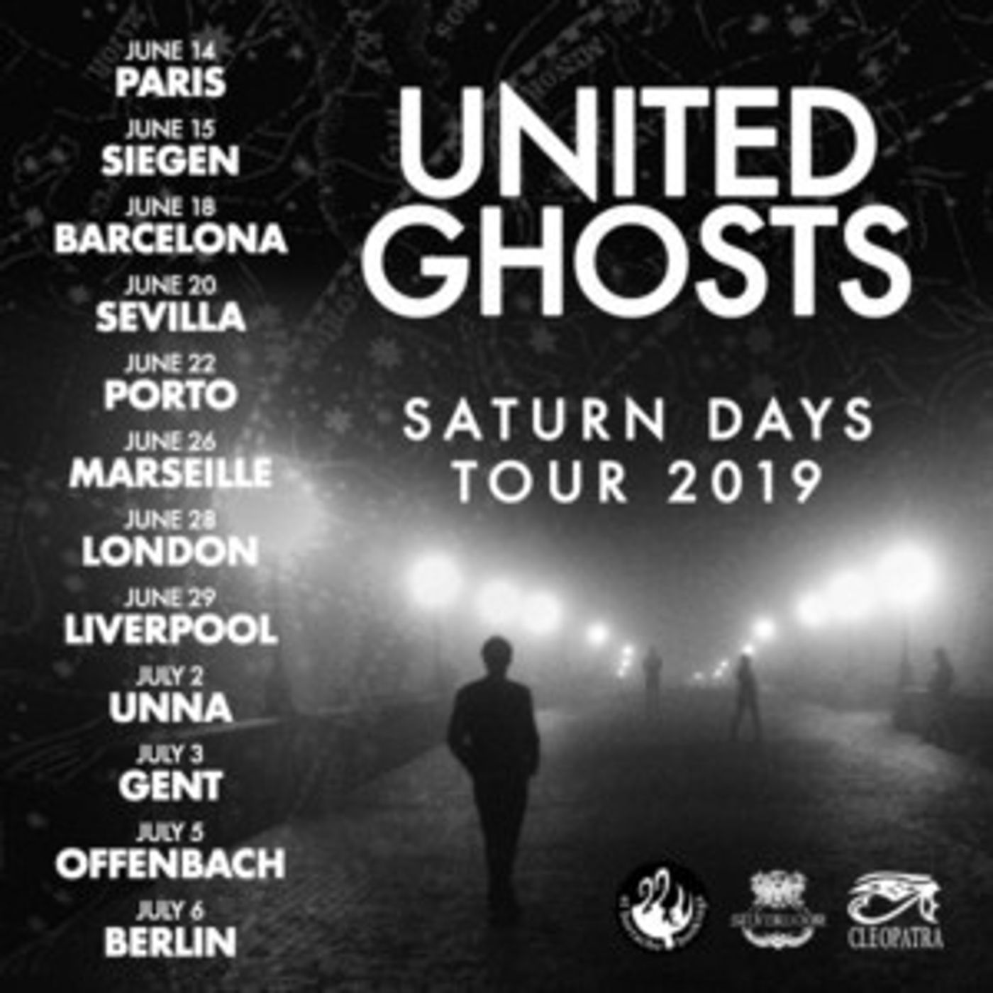 United Ghosts Launch Headlining European Tour Image