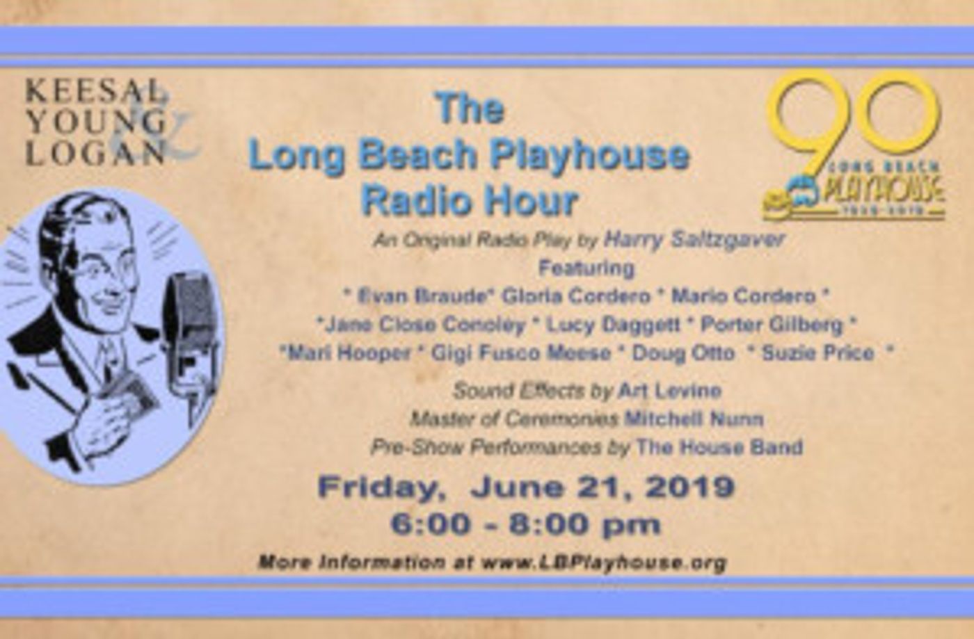 Long Beach Playhouse Presents 9th Annual LB Playhouse Radio Hour Long Beach Playhouse Presents 9th Annual LB Playhouse Radio Hour Image
