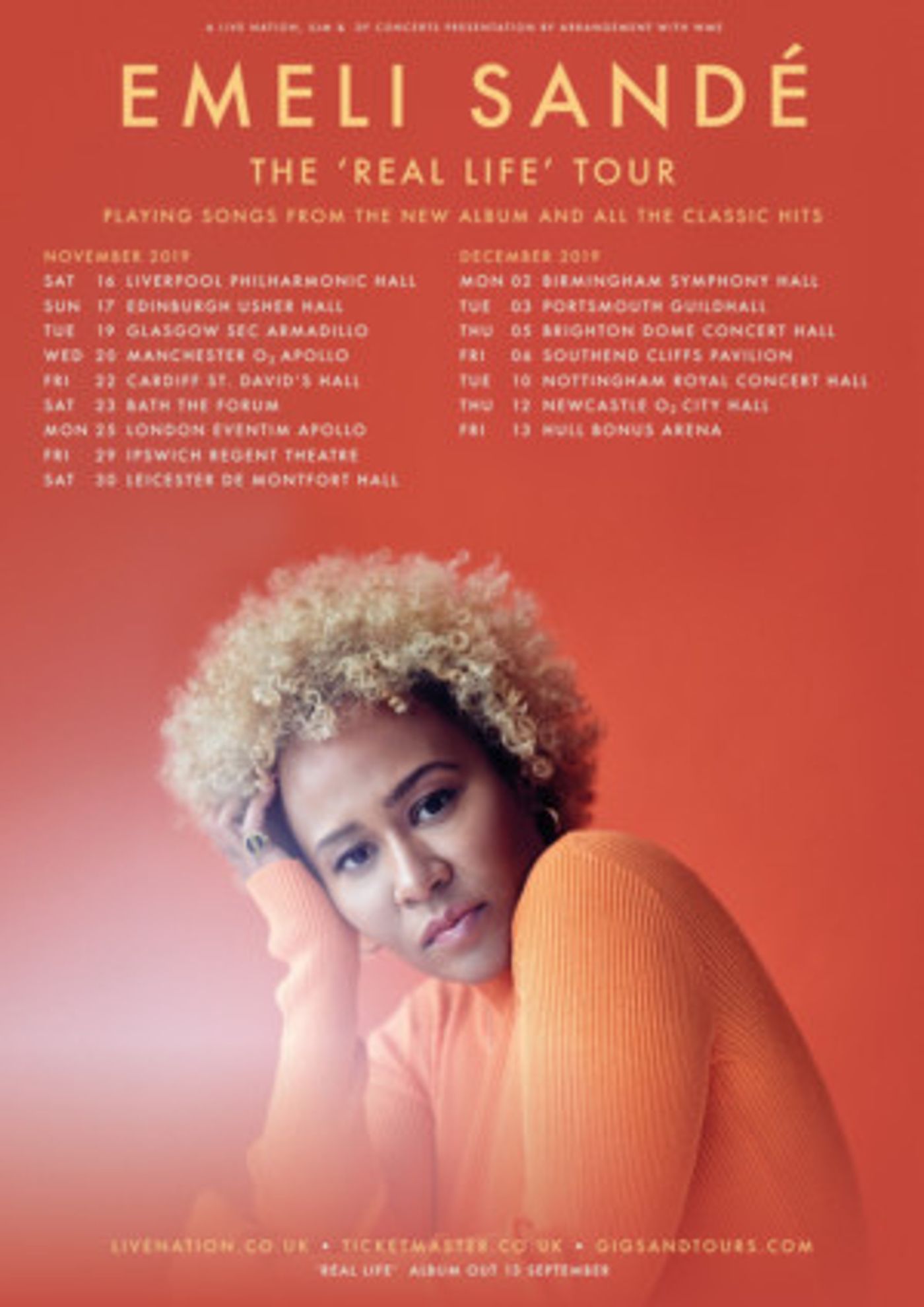 Emeli Sande Announces U.K. Tour  Image