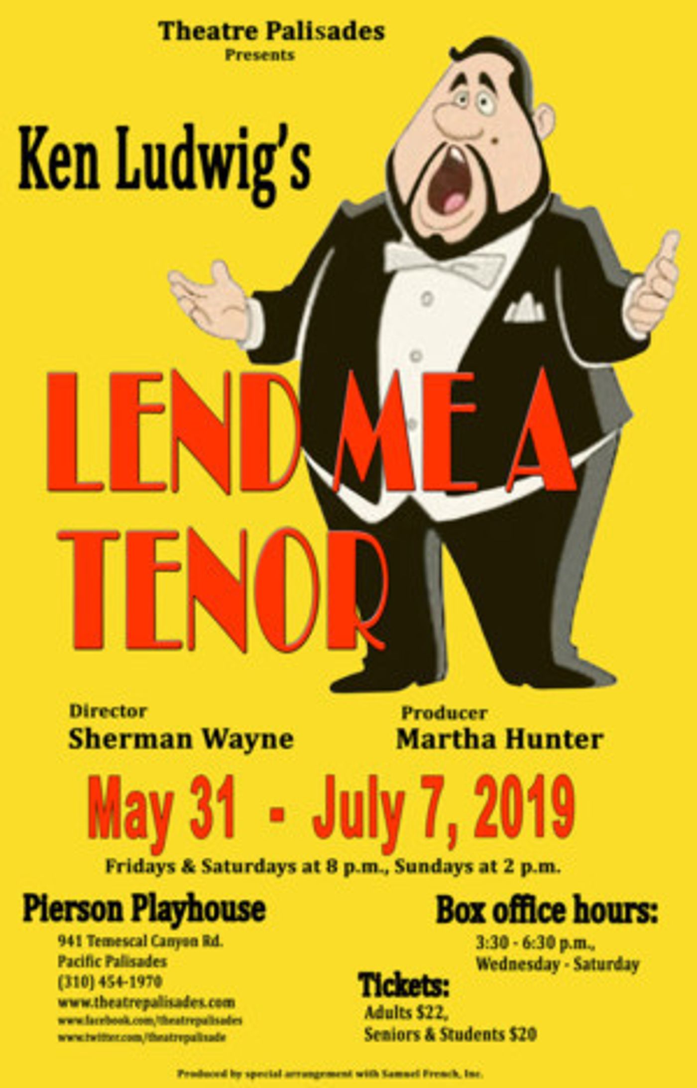 Review: 30th Anniversary of Comical Farce LEND ME A TENOR Celebrated with Lots of Laughter at Theatre Palisades  Image