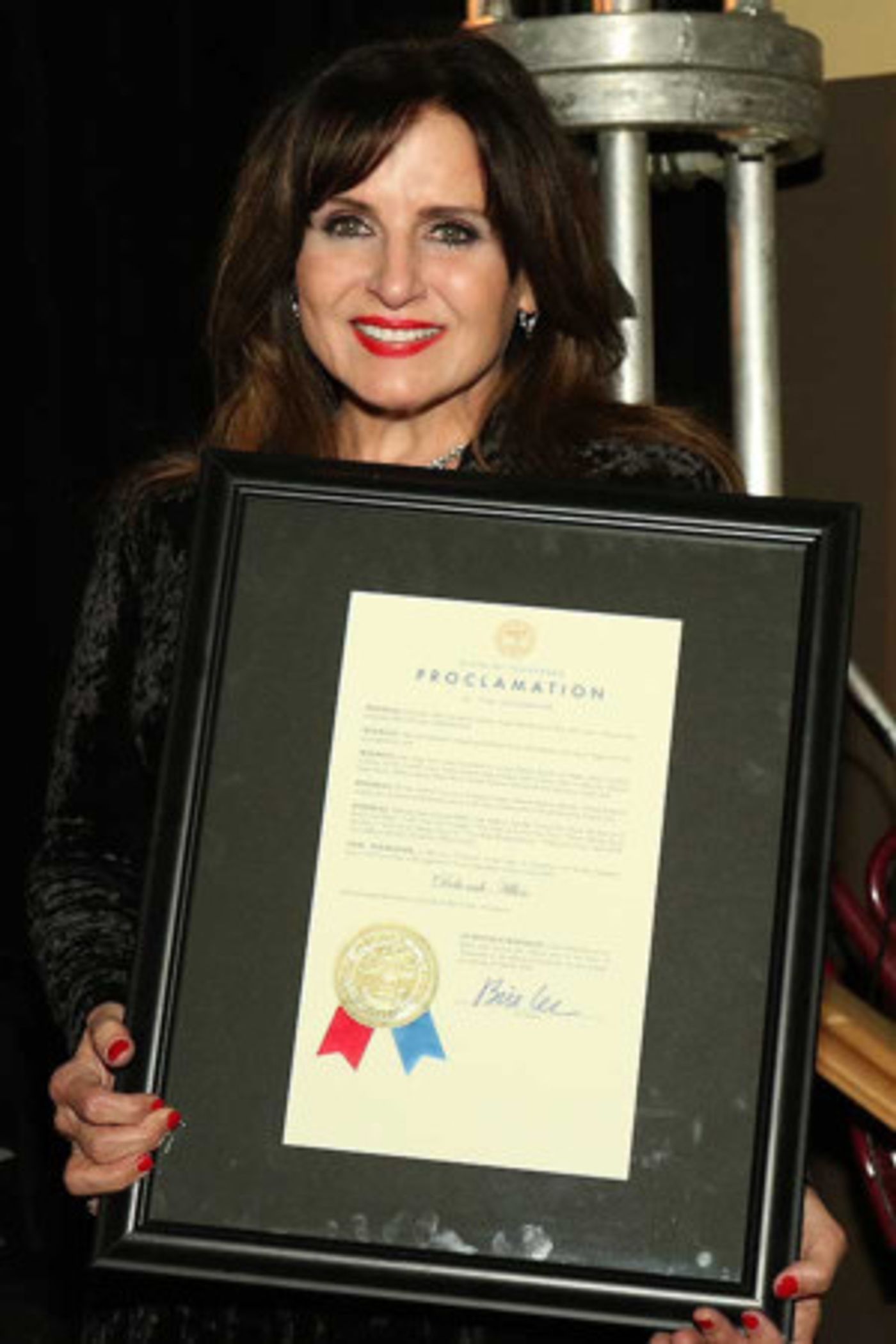 Deborah Allen Surprised With Proclamation From Tennessee Governor Bill Lee Celebrating 40 Years In Music  Image