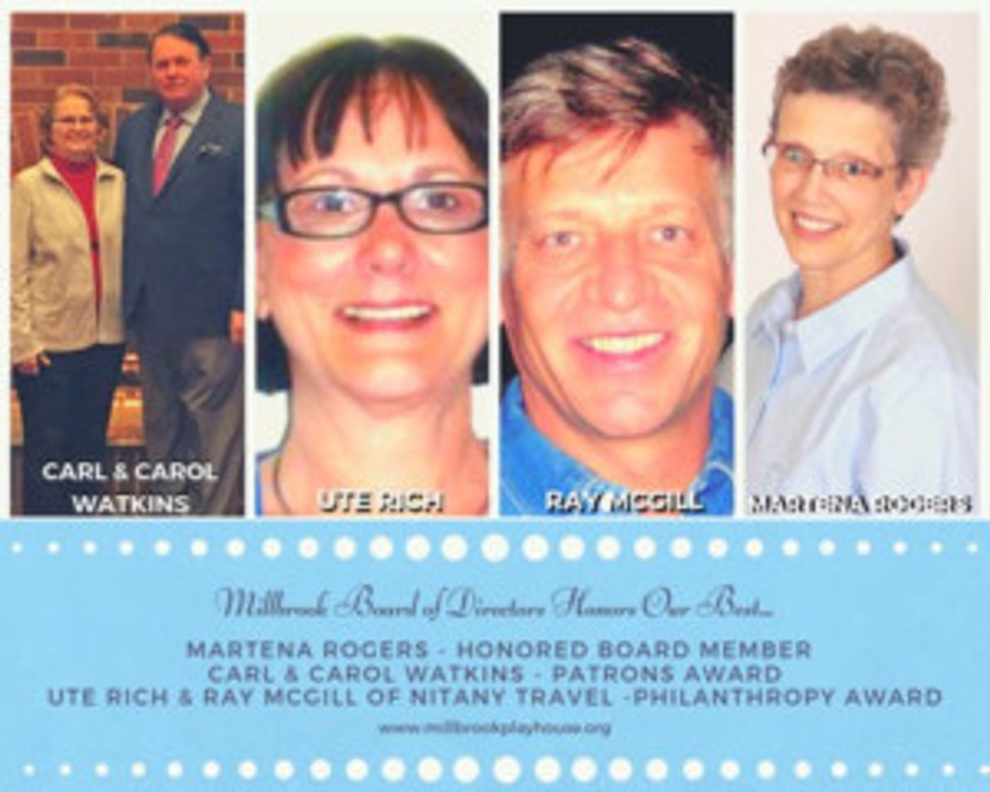 Millbrook Board of Directors Honors its Best at Royalty Dinner  Image