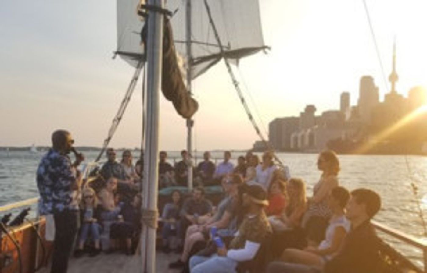 Dv8 Prods in Association with Artery Presents COMEDY ON THE WATER Dv8 Prods in Association with Artery Presents COMEDY ON THE WATER Image