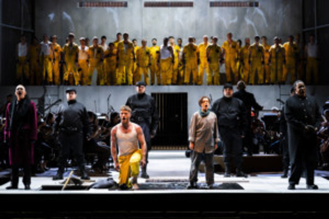 Review: Reshaping Beethoven's FIDELIO into Lang's PRISONER OF THE STATE at the Philharmonic  Image