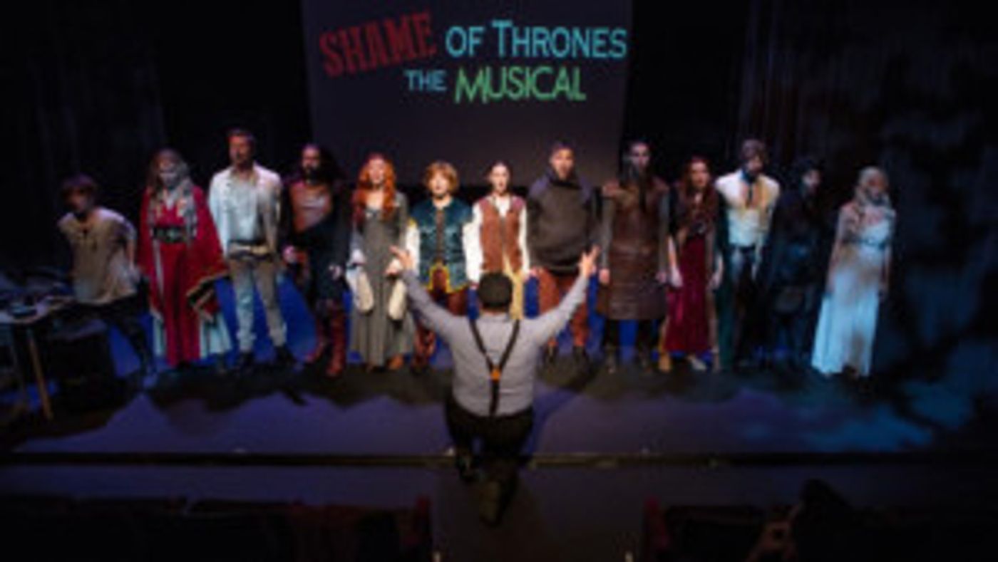 Review: SHAME OF THRONES: The Musical Comically Spoofs the Feuding Lannister, Stark, and Targaryen Families  Image