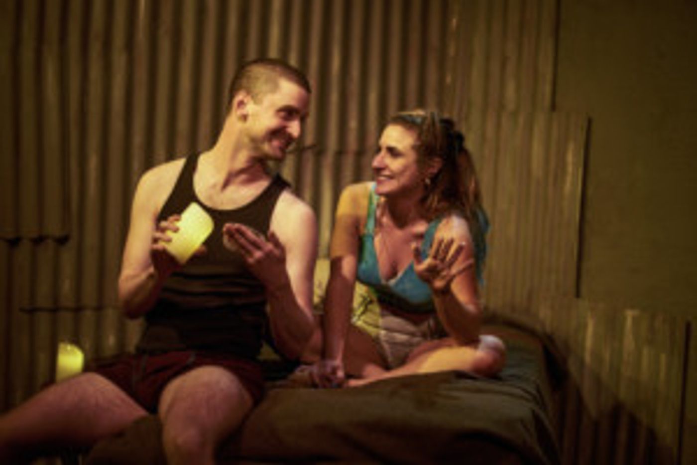 Review: Alan Bowne's BEIRUT Explores Love and Freedom in a Dystopian Future, at the Shoe Box Theatre Review: Alan Bowne's BEIRUT Explores Love and Freedom in a Dystopian Future, at the Shoe Box Theatre Image