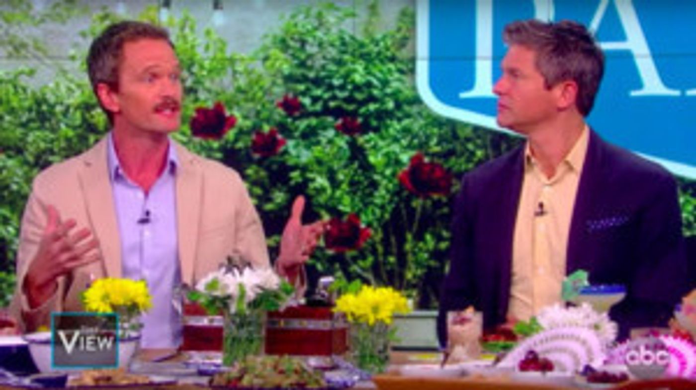 VIDEO: Neil Patrick Harris and David Burtka Talk Wigstock, The TONYS, and 'Life Is a Party' VIDEO: Neil Patrick Harris and David Burtka Talk Wigstock, The TONYS, and 'Life Is a Party' Image