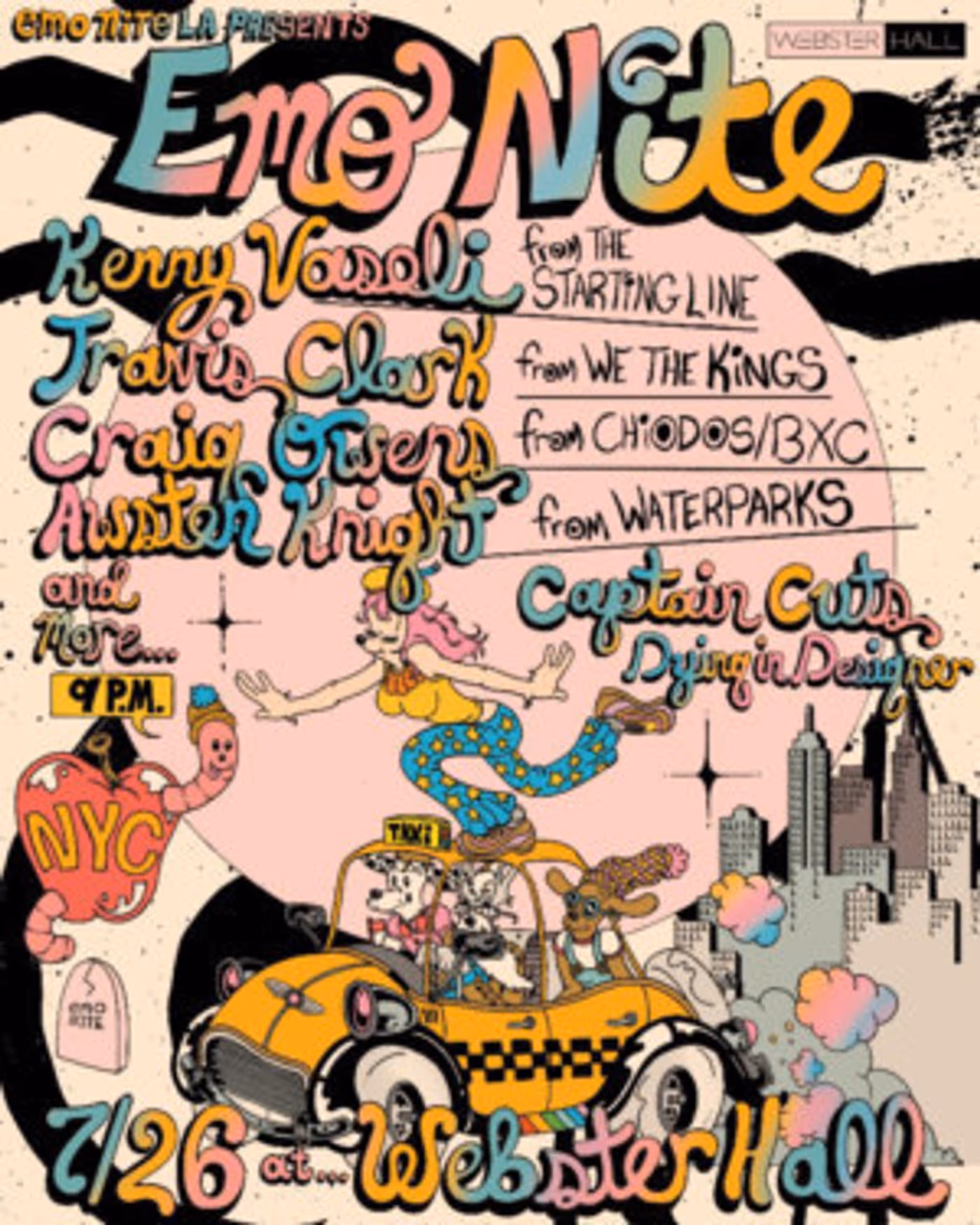 Emo Nite LA Announces Line Up for Webster Hall Takeover  Image