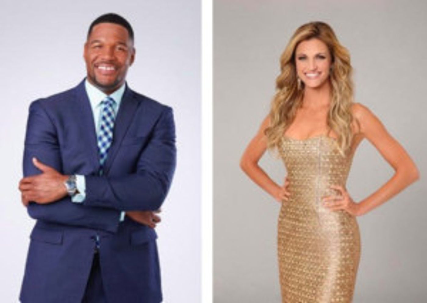 Michael Strahan, Erin Andrews to Host HIGHWIRE LIVE IN TIMES SQUARE Michael Strahan, Erin Andrews to Host HIGHWIRE LIVE IN TIMES SQUARE Image