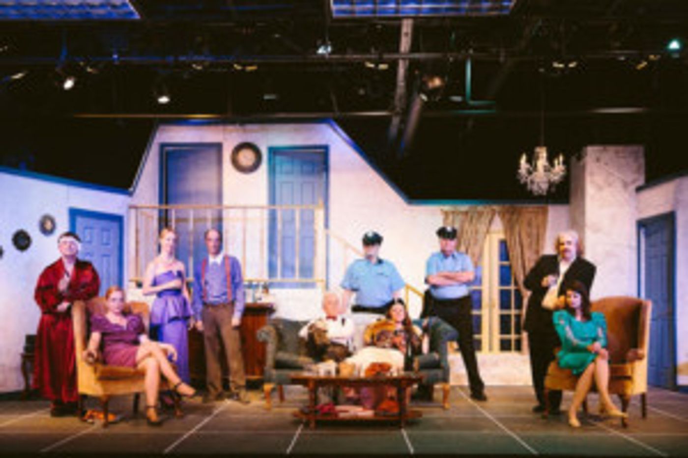 Review: RUMORS Often Lacks Laughter at the Central New York Playhouse Review: RUMORS Often Lacks Laughter at the Central New York Playhouse Image