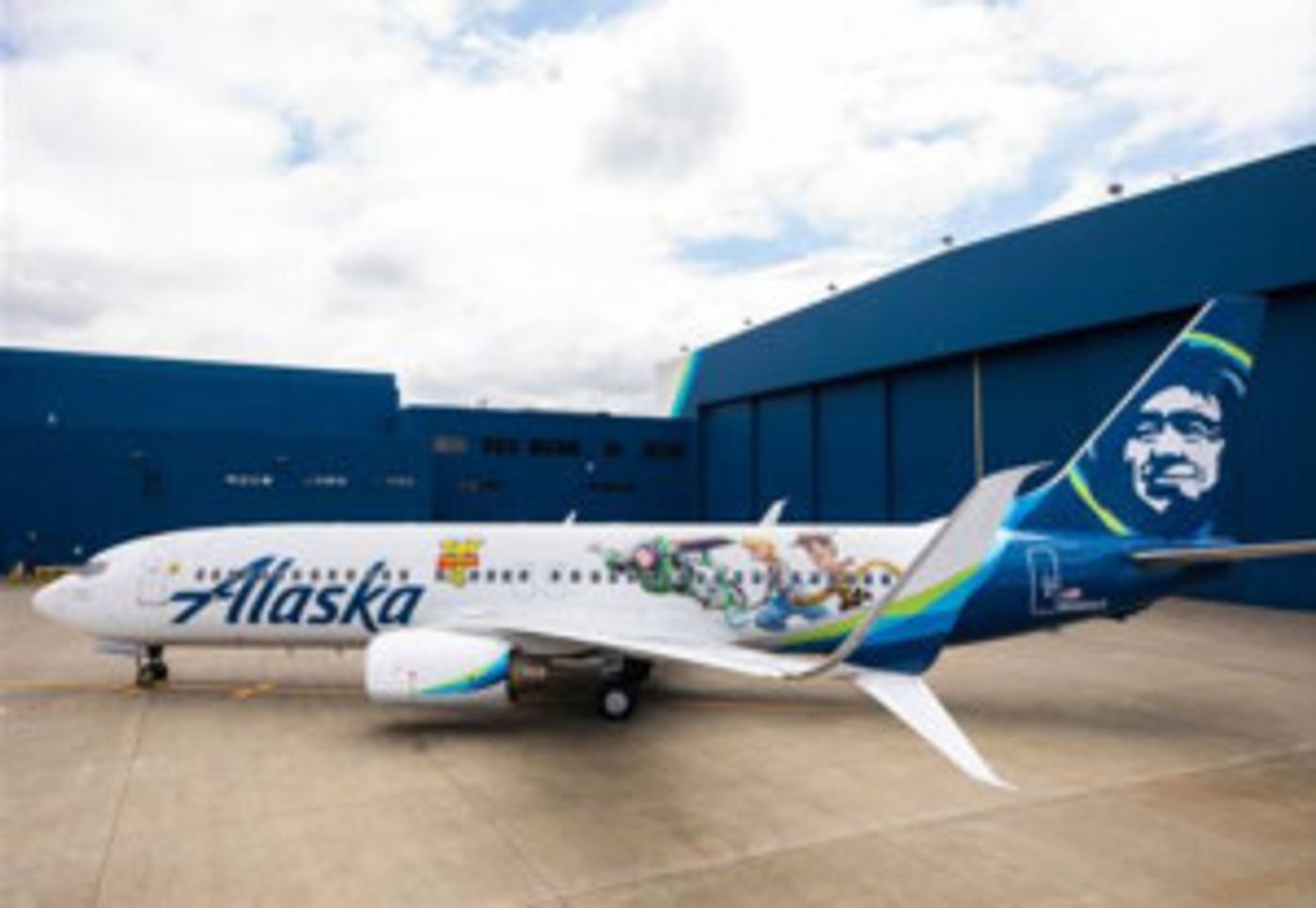 Alaska Airlines Gets Animated With Themed Aircraft Featuring Artwork From Disney and Pixar's TOY STORY 4  Image