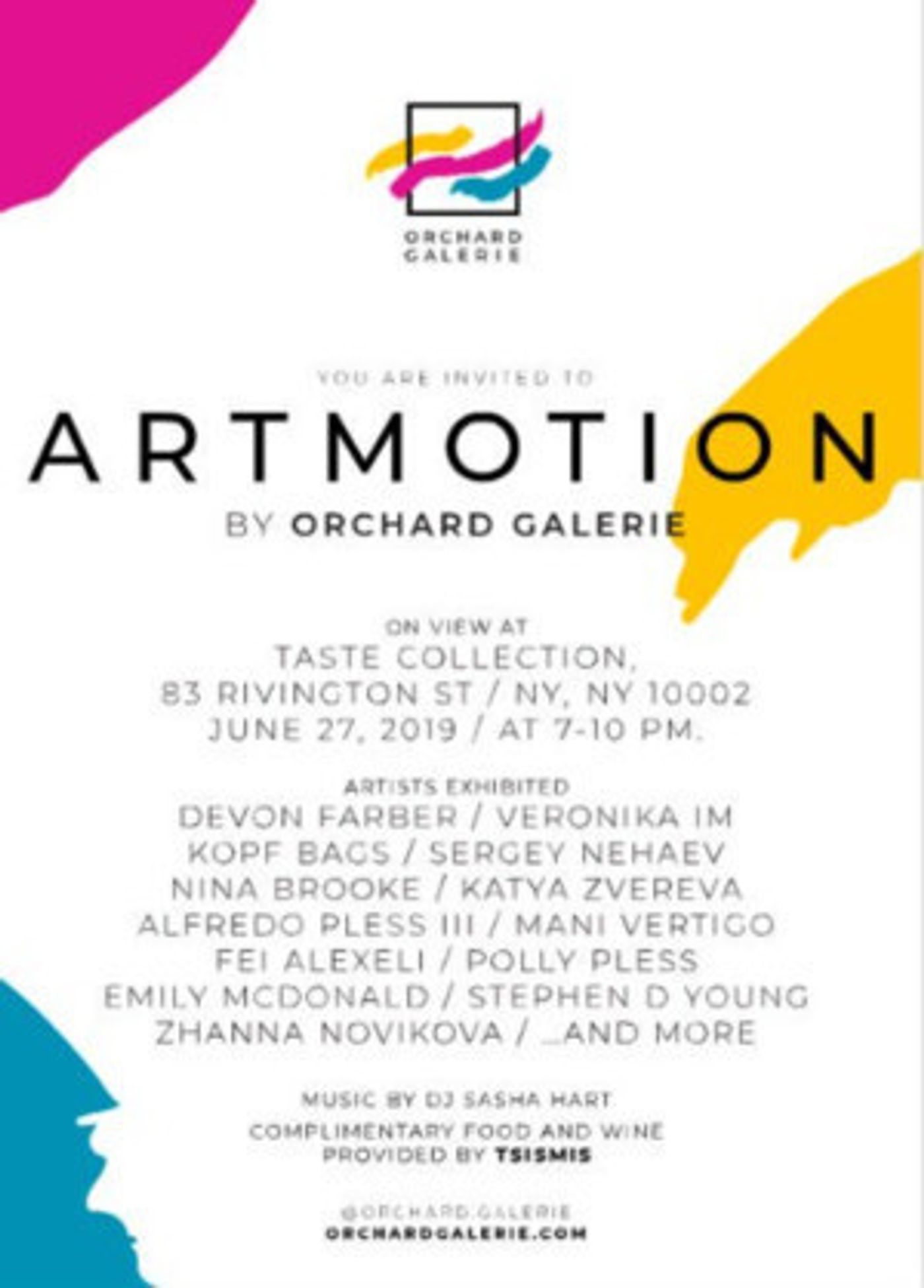 ARTMOTION Presents One Night Only Event at Taste Collection  Image