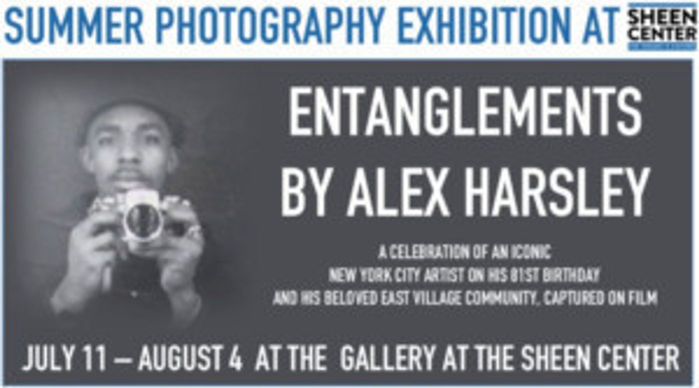 The Gallery at The Sheen Center for Thought and Culture Presents ENTANGLEMENTS BY ALEX HARSLEY  Image