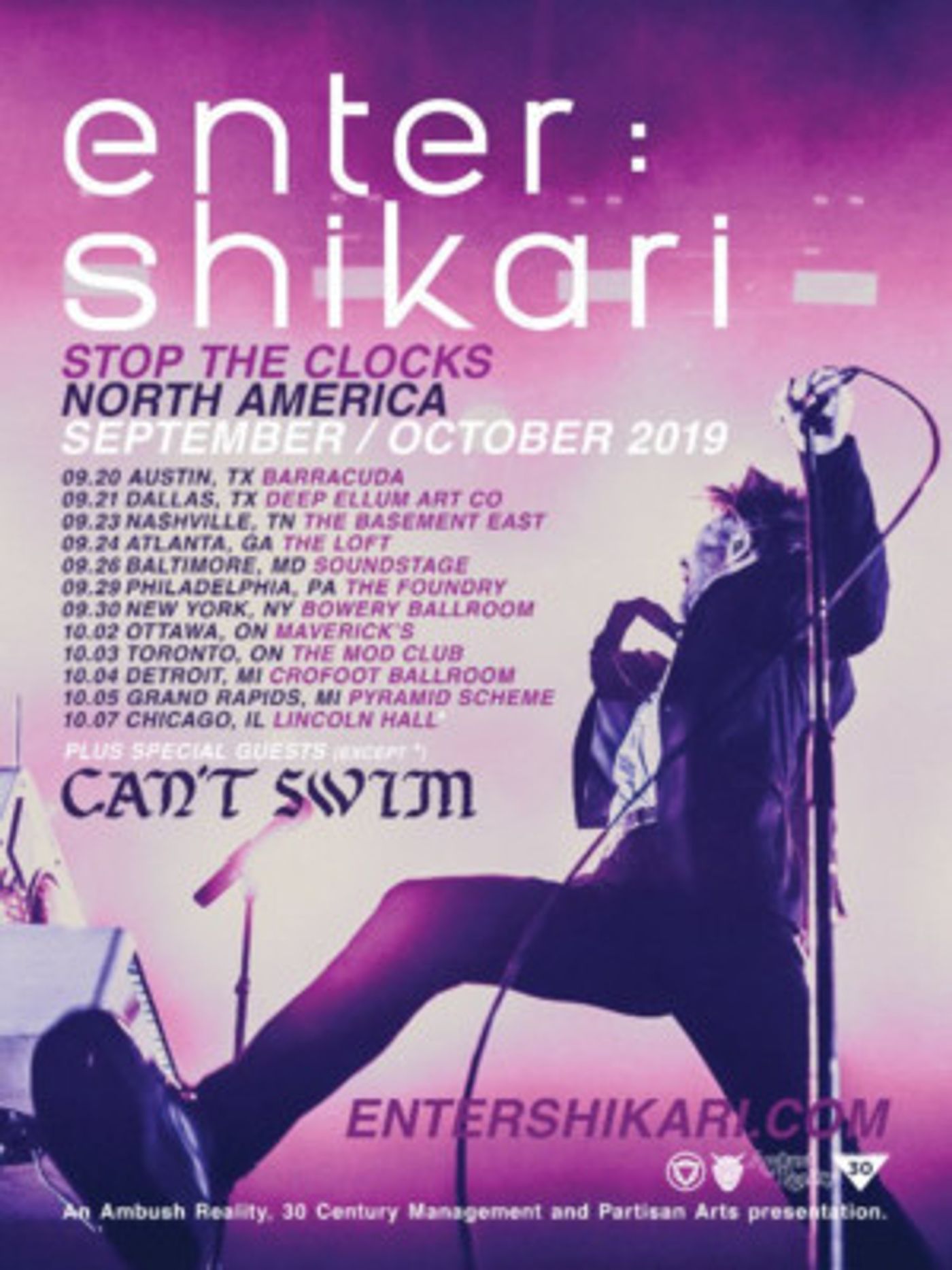 Enter Shikari Announces U.S. Dates for the 'Stop The Clocks Tour'  Image