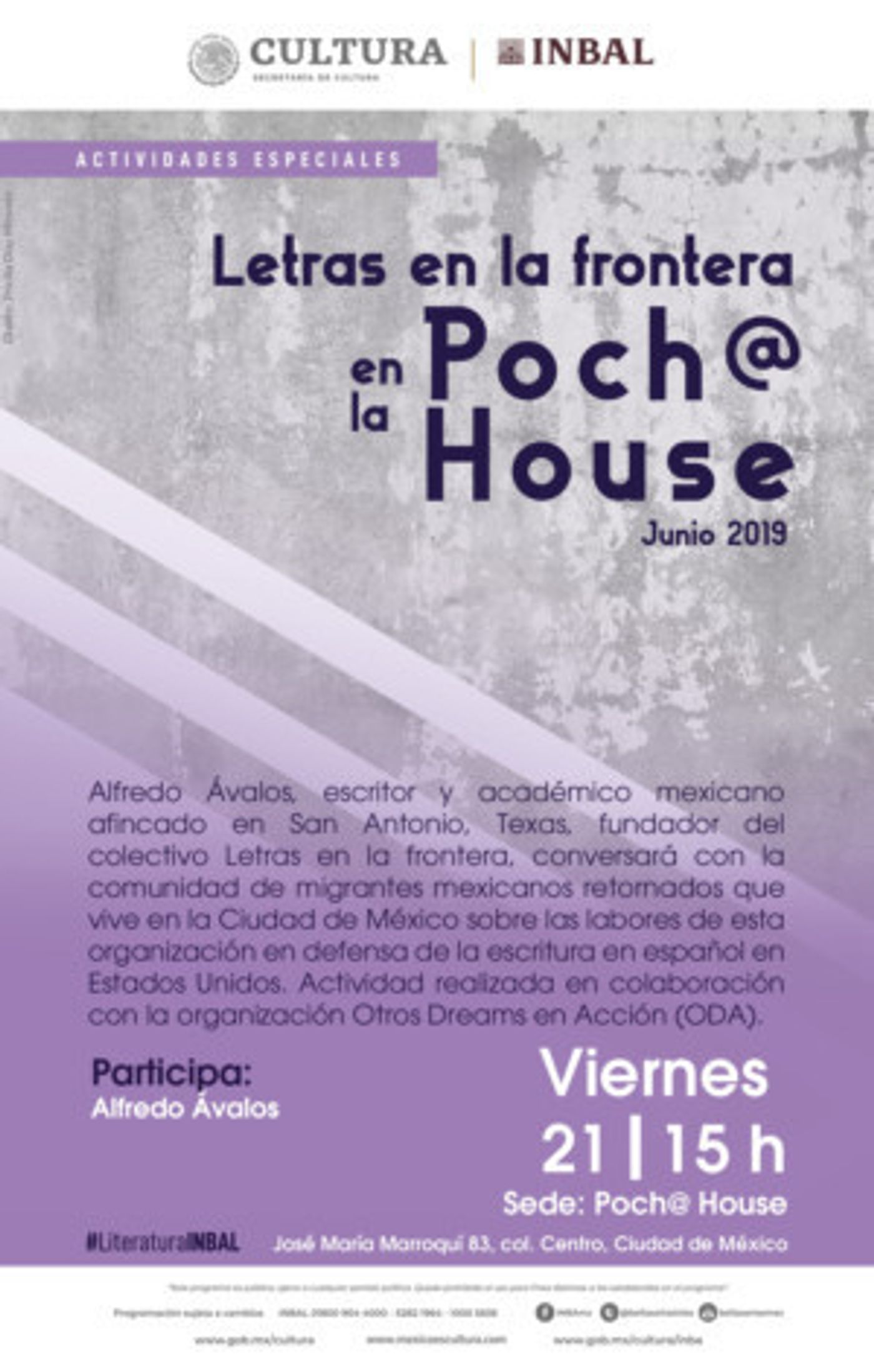 El colectivo Letras en la frontera visibiliza las voces literarias de los migrantes El colectivo Letras en la frontera visibiliza las voces literarias de los migrantes Image