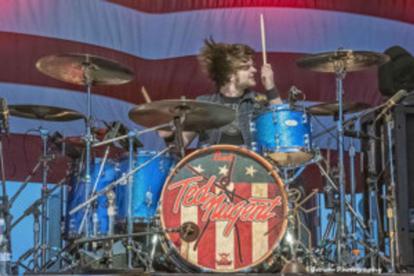 Drummer Jason Heartless Heads Back on Tour with Ted Nugent  Image
