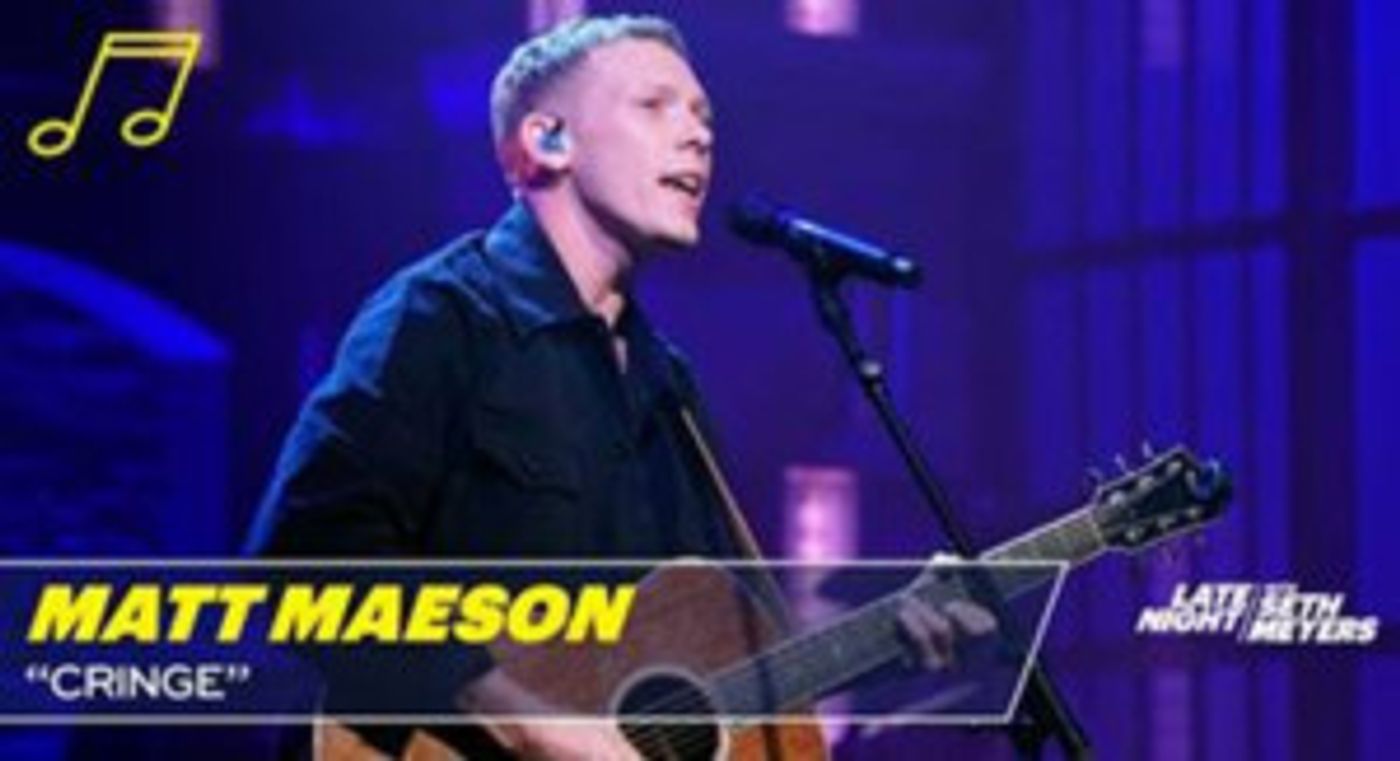 Matt Maeson Drops Grandson Remix Following His TV Debut Last Night Matt Maeson Drops Grandson Remix Following His TV Debut Last Night Image