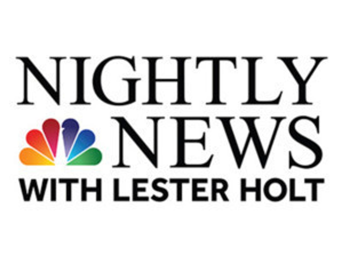 RATINGS: NBC NIGHTLY NEWS WITH LESTER HOLT is Number One for the Week  Image