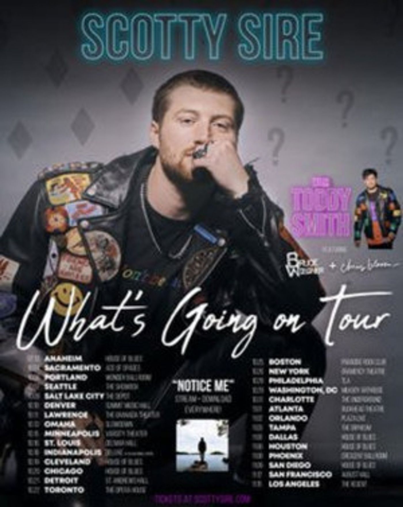 Scotty Sire Announces What's Going on Tour Presented By Live Nation Scotty Sire Announces What's Going on Tour Presented By Live Nation Image