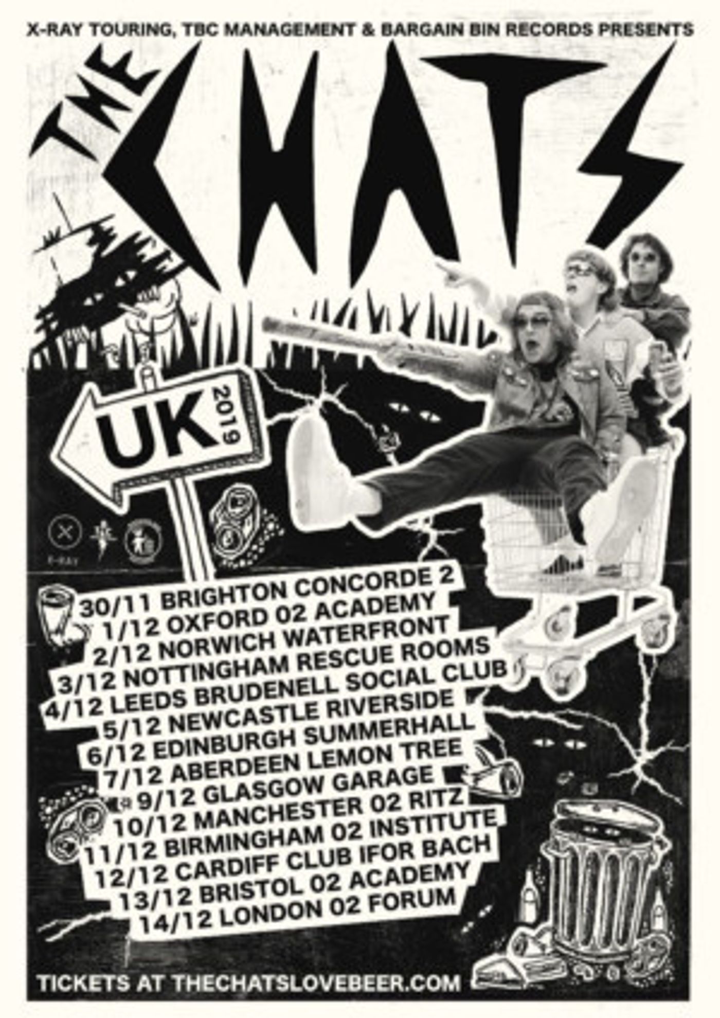 The Chats Announce UK Tour  Image