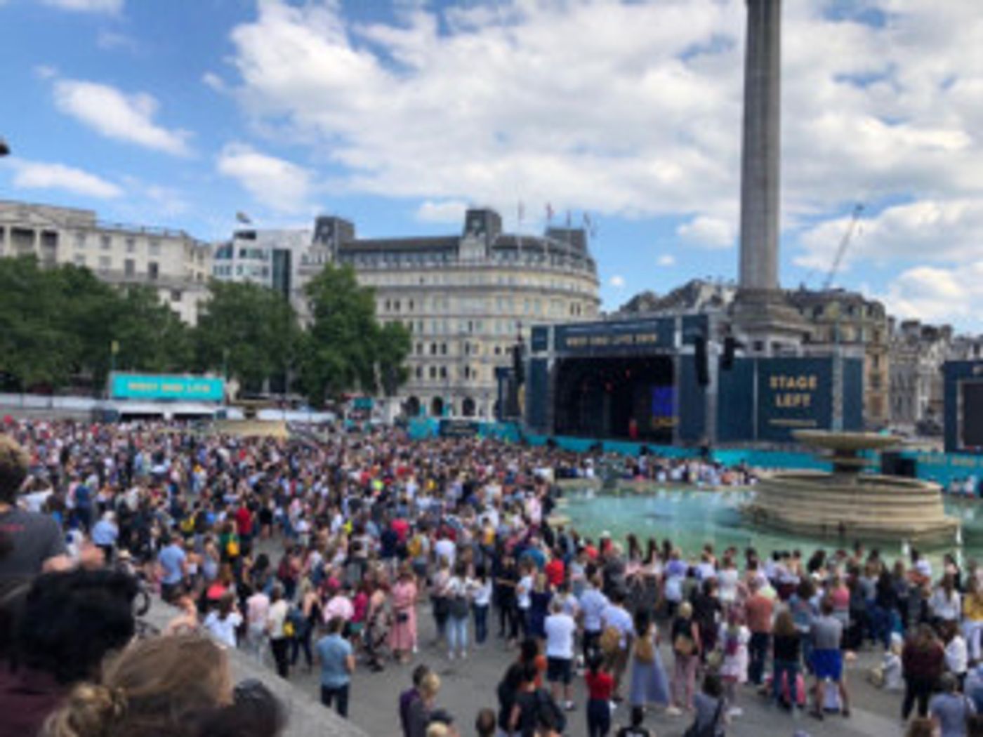 Review: WEST END LIVE, Trafalgar Square  Image
