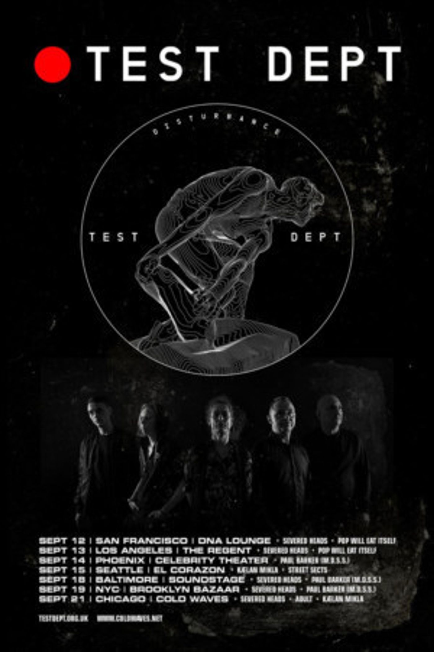 Test Dept. Announces US Tour Dates Test Dept. Announces US Tour Dates Image