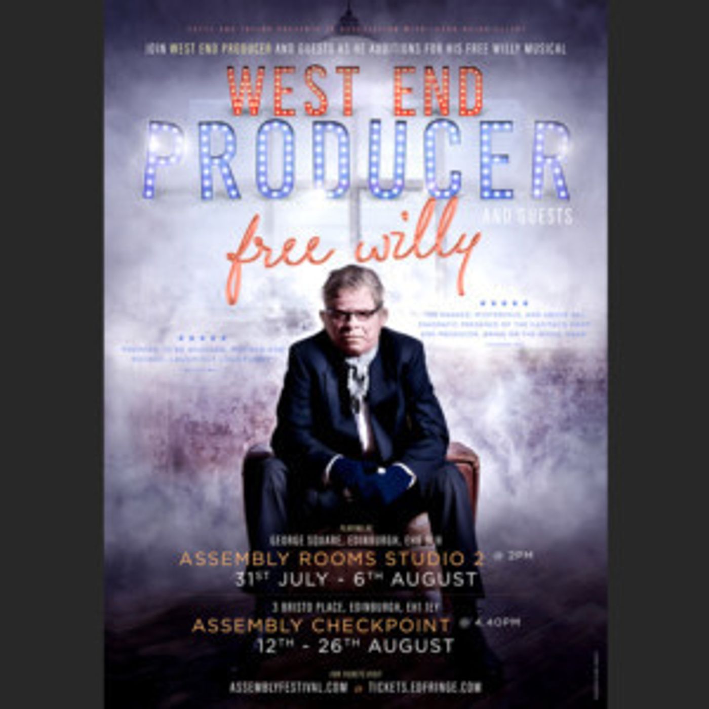 West End Producer Takes on Edinburgh Fringe with FREE WILLY  Image