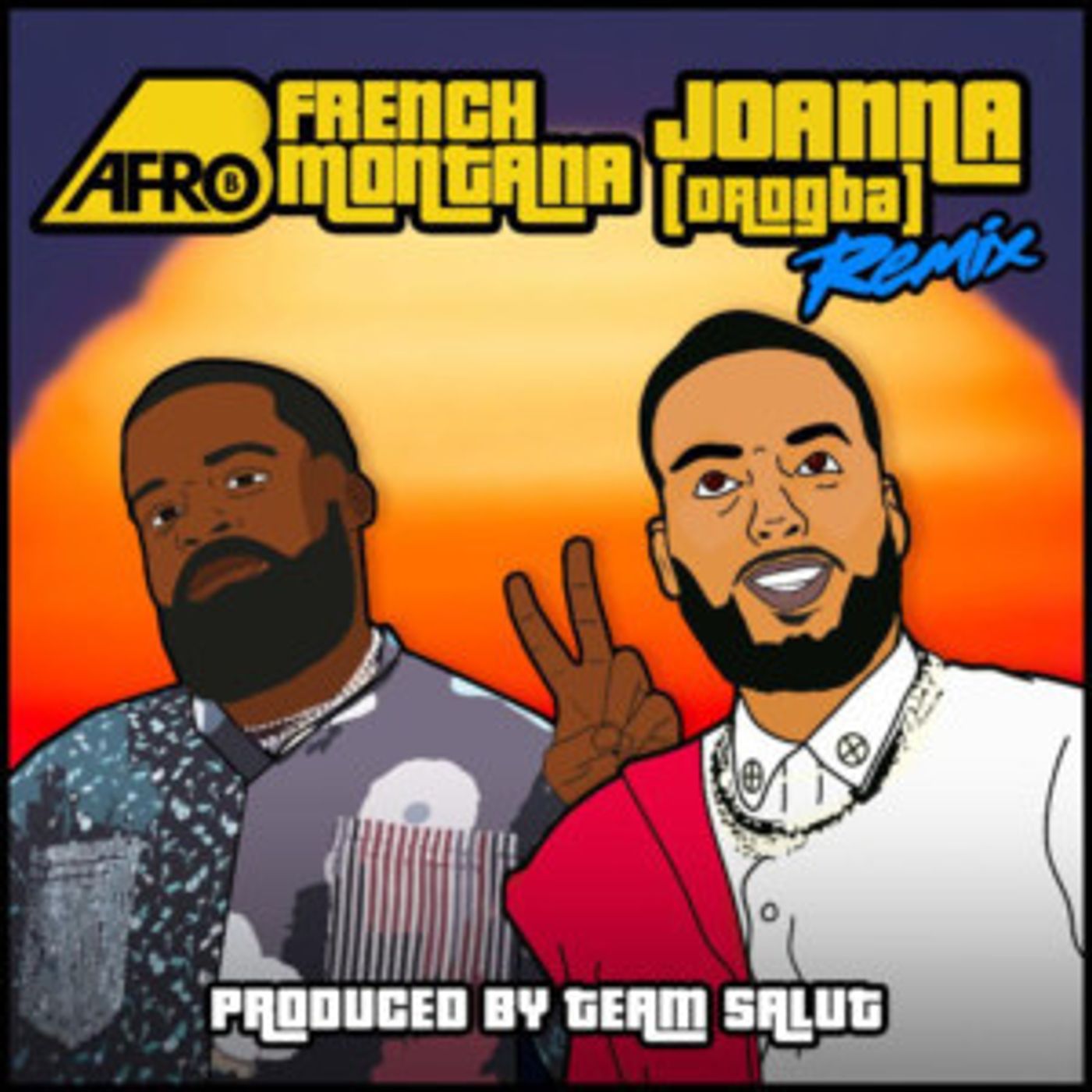 Afro B Teams Up with French Montana For JOANA (DROGBA) Remix  Image