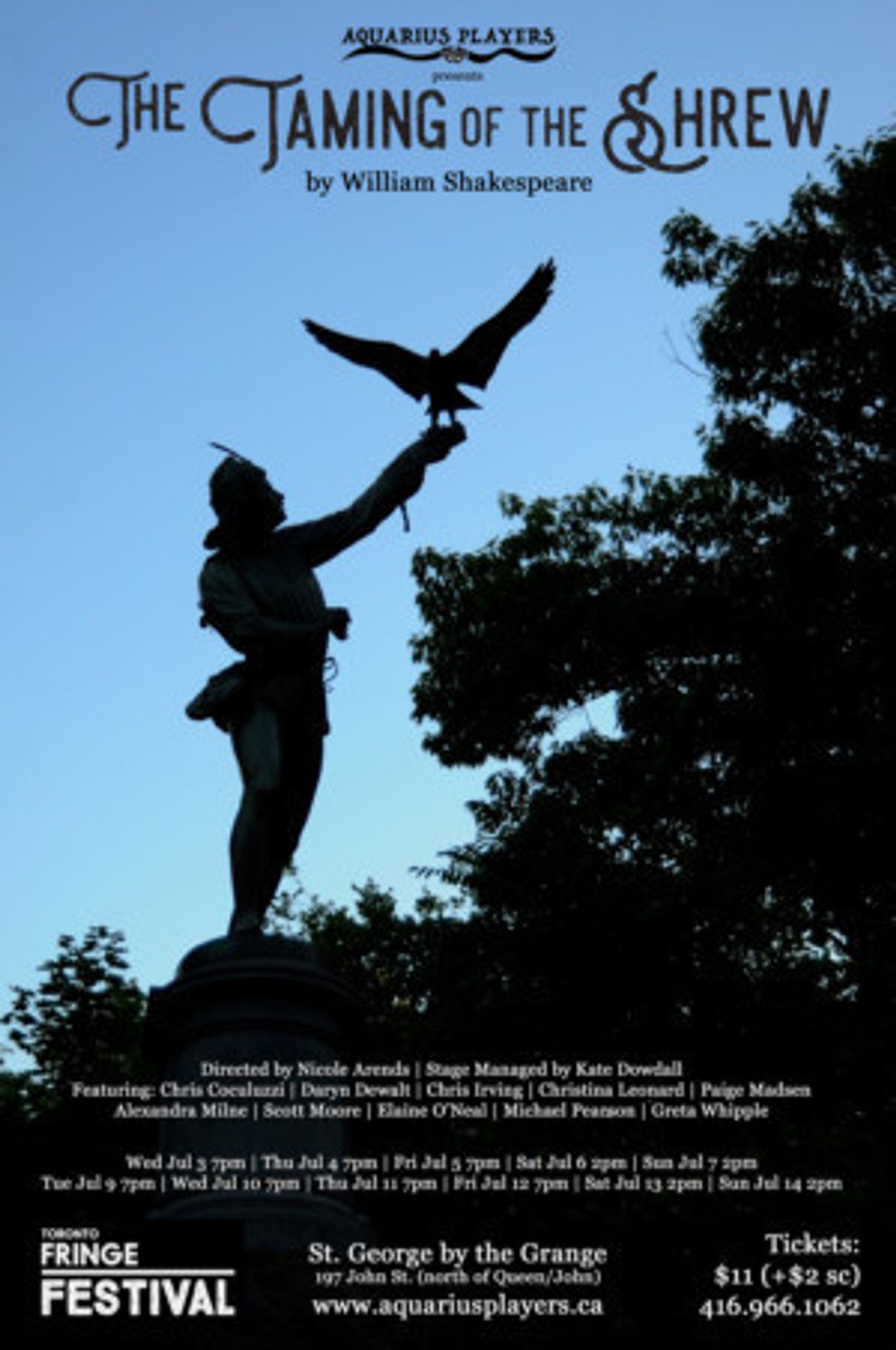 Site-Specific Outdoor TAMING OF THE SHREW at Toronto Fringe 2019  Image