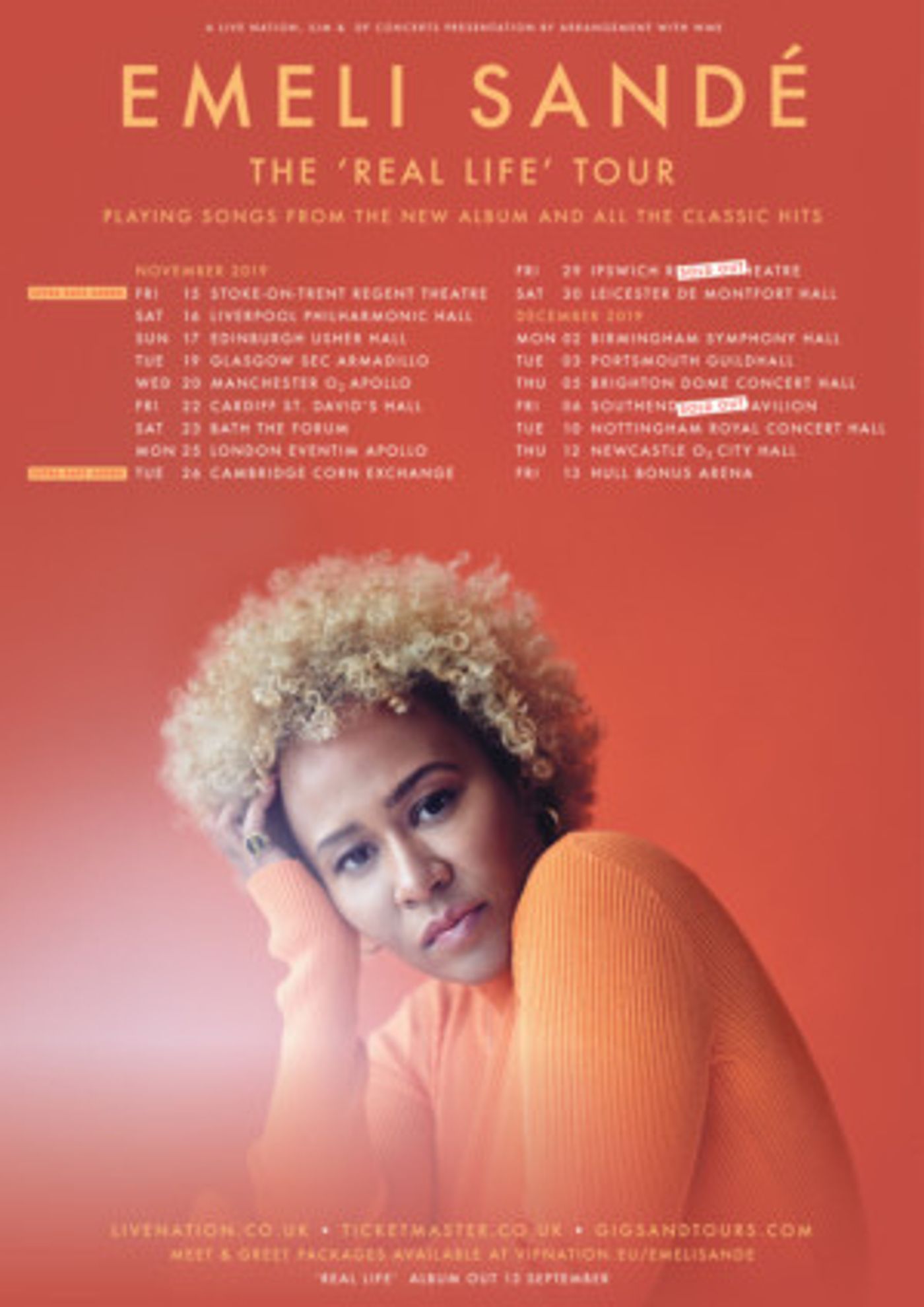 Emeli Sande Extends 2019 U.K. Tour Due To Demand  Image