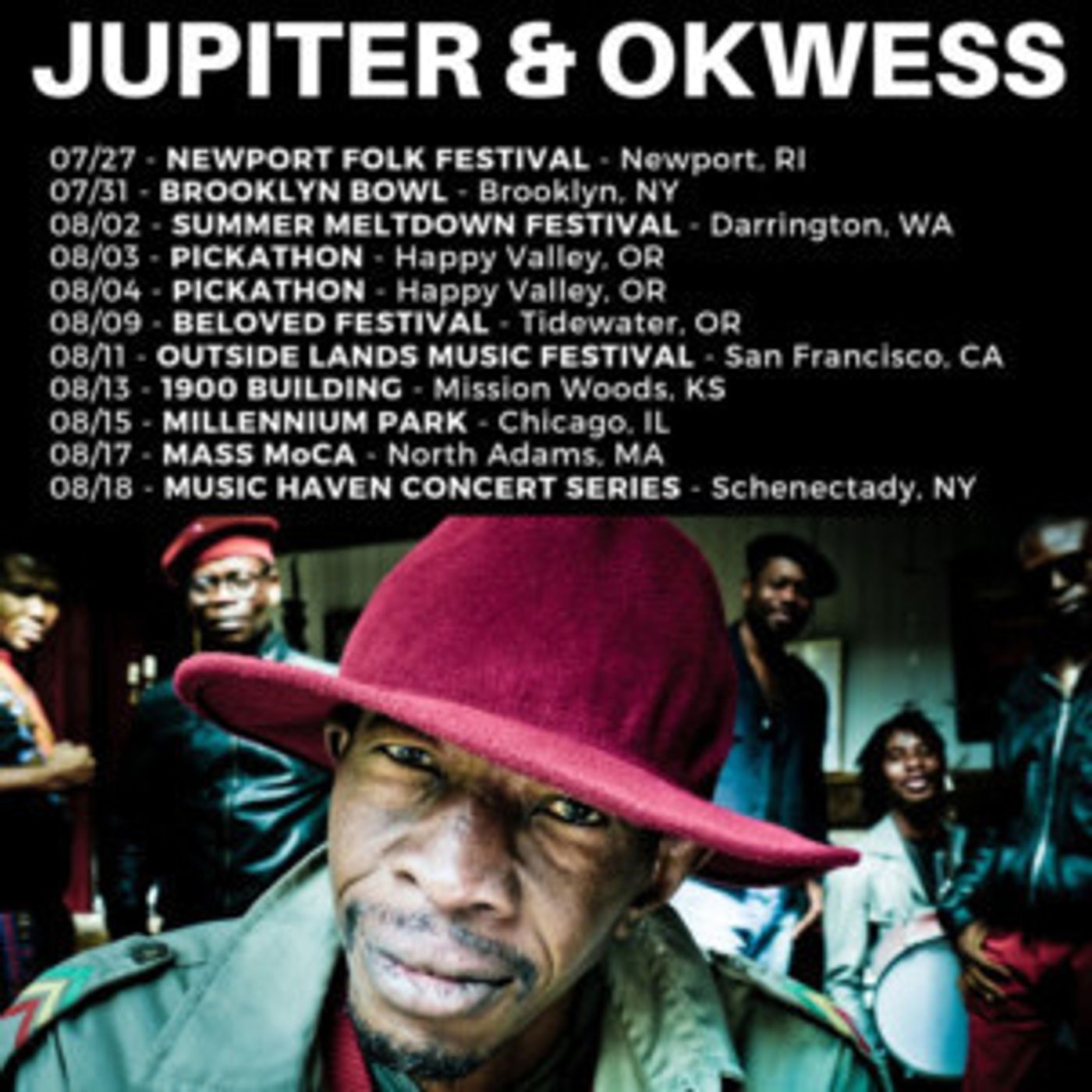 Jupiter & Okwess Share Summer Tour Dates For The U.S.  Image