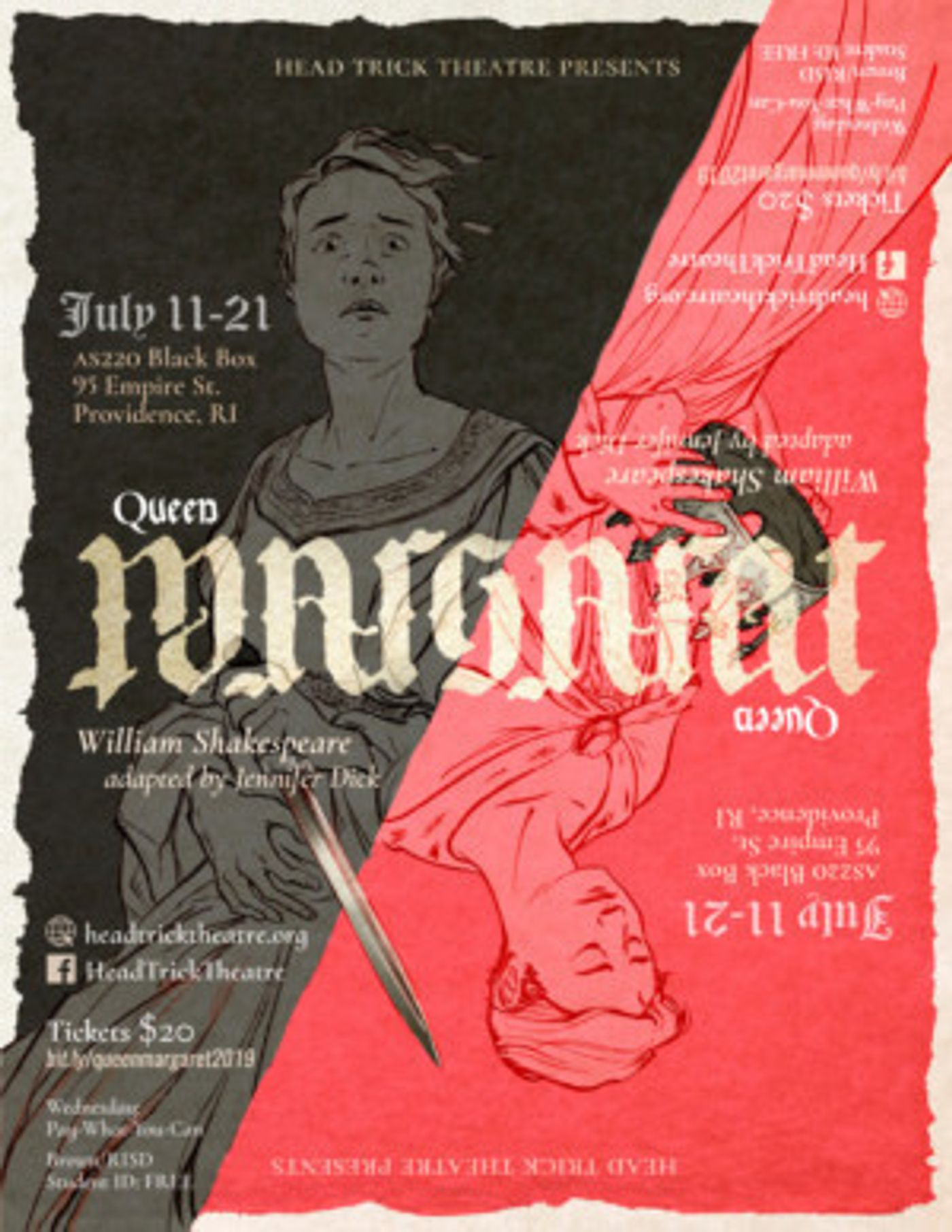 Head Trick Theatre Presents U.S. Premiere of QUEEN MARGARET  Image