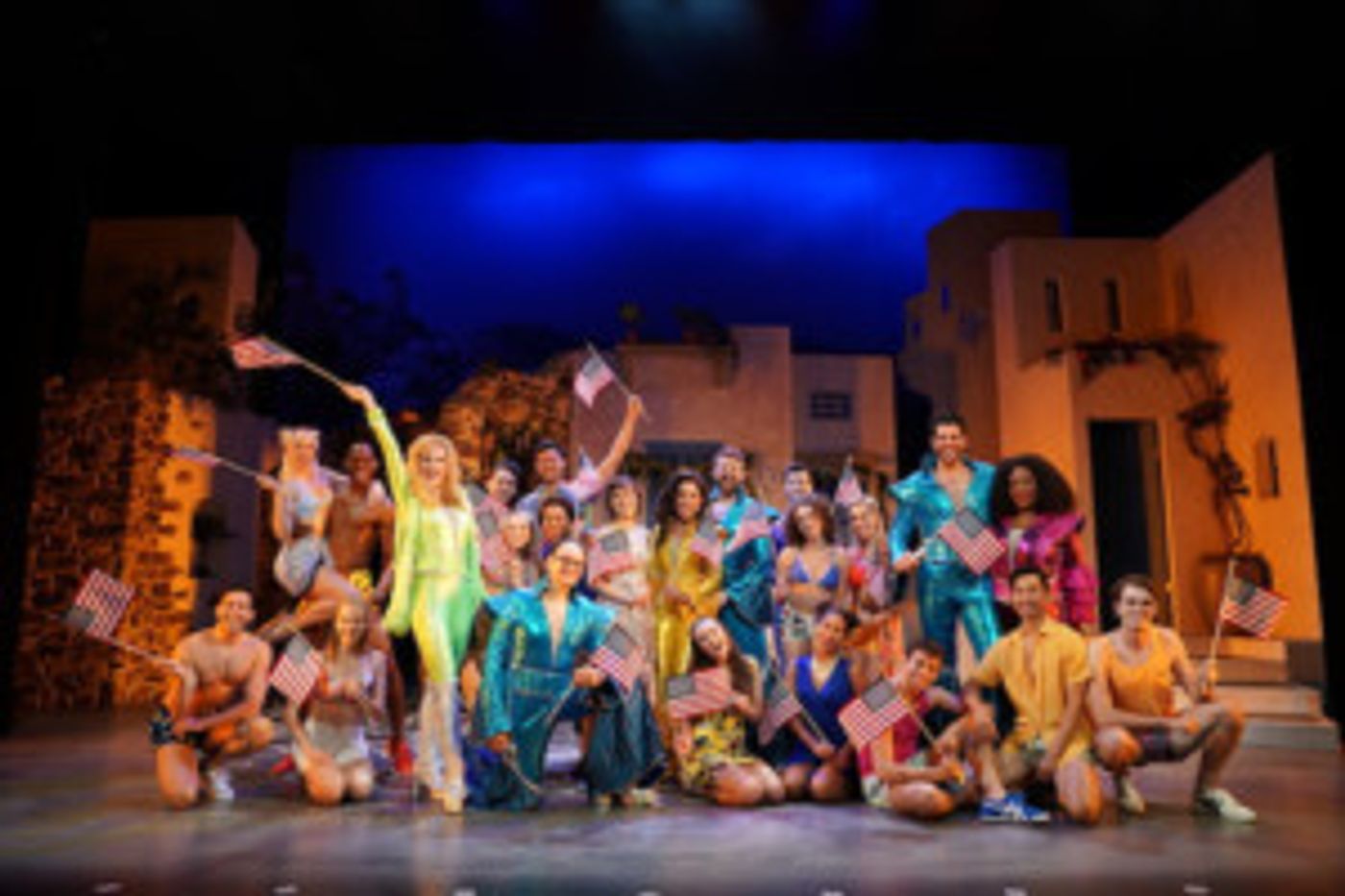 Cast of Bucks County Playhouse's MAMMA MIA! Celebrates The 4th July Cast of Bucks County Playhouse's MAMMA MIA! Celebrates The 4th July Image